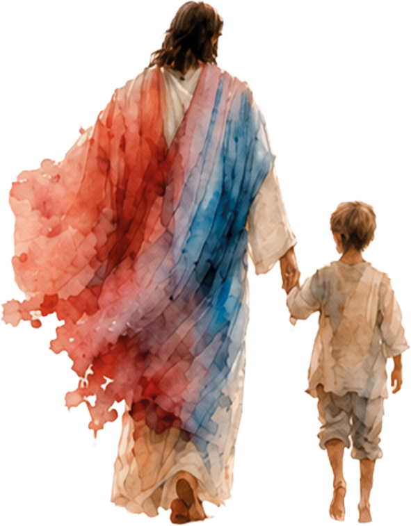 Capa do devocional Orando em Família 2027, Caminhando com Jesus